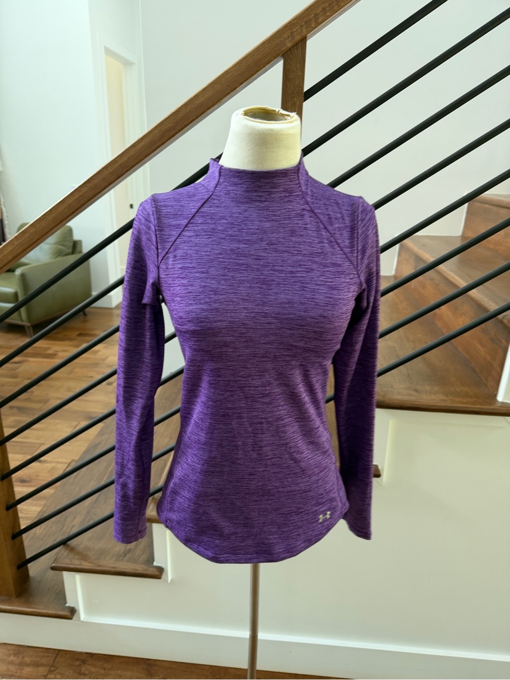 UnderArmour Winter Layering Purple Long-SleeveTop - Women's